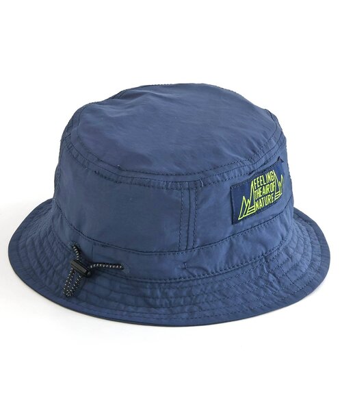 F.O.KIDS（エフオーキッズ）の「アウトドアハット（ハット・キッズ・ベージュ/ネイビー/ブラック/カーキ・50/52/54/56）」の10枚目の写真