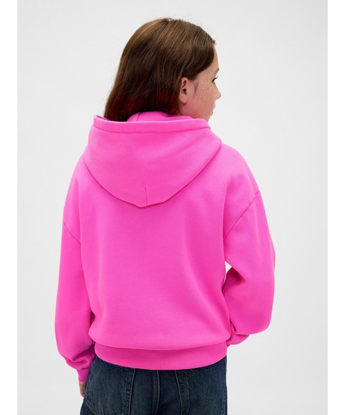 GAP（ギャップ）の「Gapロゴ パーカー (キッズ)（パーカー・キッズ・インディゴブルー/マルチ/ブルー/ラベンダー/ピンク・160cm/120cm/130cm/140cm/150cm/110cm）」の10枚目の写真