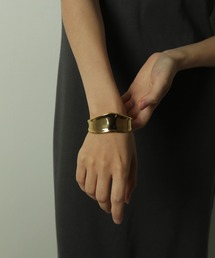 ORLEAN（オルレアン）の「金属アレルギー対応 ボリュームニュアンスバングル サージカルステンレス（ブレスレット）」