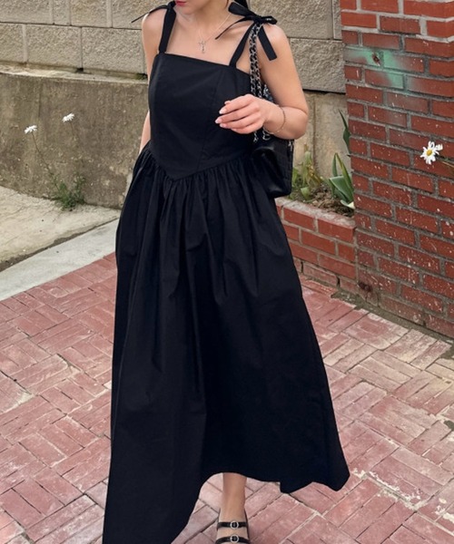 ﾘﾎﾞﾝｷｬﾐｿｰﾙﾏｷｼ丈ﾜﾝﾋﾟｰｽ（ワンピース）｜SPIGA（スピーガ）