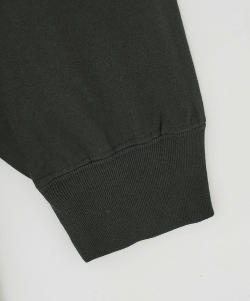 X-girl（エックスガール）の「CIRCLE BACKGROUND FACE LOGO L/S BIG TEE DRESS（ワンピース・レディース・チャコール/ホワイト・S/M）」の7枚目の写真