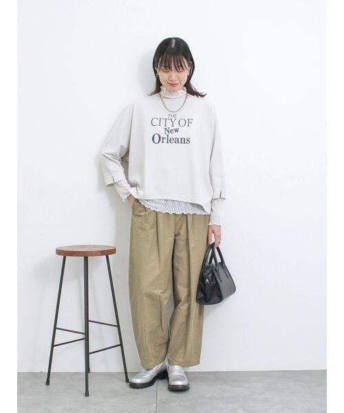 Samansa Mos2 blue（サマンサモスモスブルー）の「【ふっくらクッション】厚底ローファー（ドレスシューズ・レディース・ブラック/シルバー・L/M）」の14枚目の写真