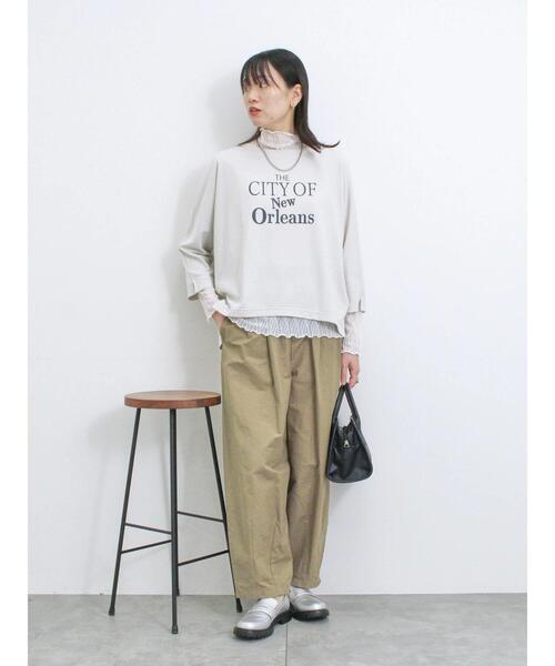 Samansa Mos2 blue（サマンサモスモスブルー）の「【ふっくらクッション】厚底ローファー（ドレスシューズ・レディース・ブラック/シルバー・L/M）」の15枚目の写真