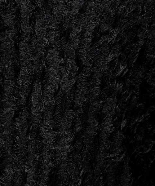 LOWRYS FARM（ローリーズファーム）の「フェザーチュールＬＳ 143653（Tシャツ/カットソー・レディース・グレー/ブラック/ホワイト・FREE）」の16枚目の写真