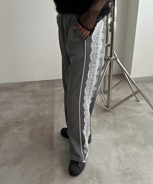 apres jour mignon(アプレジュールミニョン)の「アソートサイドレースラインパンツ【ZOZOTOWN限定アイテム】(その他パンツ・レディース・ボルドー/ダークブラウン/チャコールグレー/ブラック/カーキ・SMALL/MEDIUM/X-LARGE)」の16枚目の写真