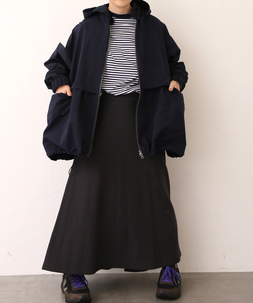 美品　journal standard luxe タフタ フードブルゾン JOURNAL STANDARD LUXE（ジャーナルスタンダード ラックス）の