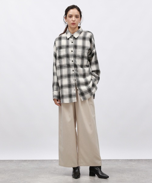 LAKOLE（ラコレ）の「ダブルウエストワイドパンツ / 143670（その他パンツ・レディース・ブラック/グレー/ベージュ・SMALL/MEDIUM）」の13枚目の写真