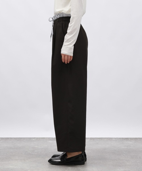 LAKOLE（ラコレ）の「ダブルウエストワイドパンツ / 143670（その他パンツ・レディース・ブラック/グレー/ベージュ・SMALL/MEDIUM）」の18枚目の写真