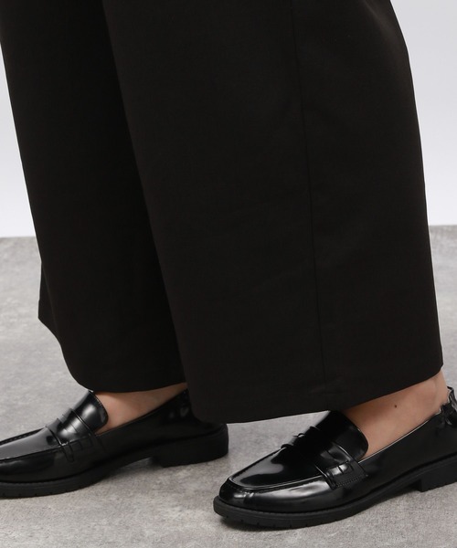 LAKOLE（ラコレ）の「ダブルウエストワイドパンツ / 143670（その他パンツ・レディース・ブラック/グレー/ベージュ・SMALL/MEDIUM）」の22枚目の写真