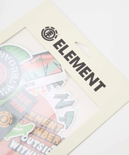 ELEMENT（エレメント）の「ELEMENT メンズ SEASONAL STICKER PAC ステッカー 【2024年秋冬モデル】/エレメントステッカーパック（ステッカー/テープ・メンズ・マルチ・FREE）」の2枚目の写真