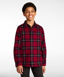 L.L.Bean（エルエルビーン）の「キッズ・スコッチ・プラッド・フランネル・シャツ ビッグキッズ（シャツ/ブラウス）」