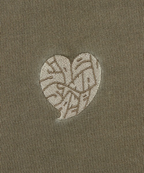 SIDEWAY STANCE（サイドウェイスタンス）の「【SIDEWAY STANCE】ピグメント 刺しゅうデザイン スウェット ジップパーカー（パーカー・メンズ・ブラック/ブラウン系/ブラウン/ブラック系・SMALL/MEDIUM/LARGE/X-LARGE）」の13枚目の写真