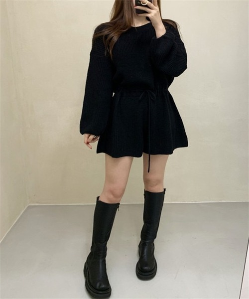 ❣️新品・未使用❣️レペット ニットオールインワン サロペット セール】ショート丈ニットオールインワン（サロペット