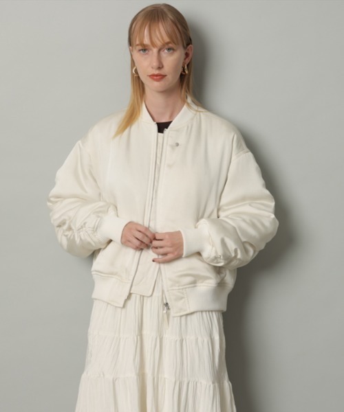 Ma♡CADUNE♡カデュネ♡ボアジャンM♡大人気♡ホワイト♡新品タグ付き CADUNE（カデュネ）の「MA-1（MA-1）」 - WEAR