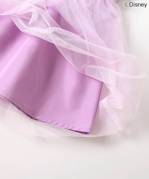 Disney（ディズニー）の「WEB限定ディズニープリンセス・FROZEN/ワンピース（ワンピース・キッズ・サックスブルー/ラベンダー/ネイビー・80/90/100/110/120/130/140）」の4枚目の写真