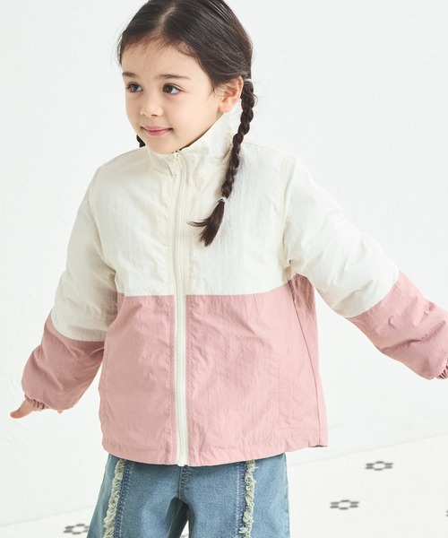 222　完売品　CRONOS　ジップアップ　ナイロンジャケット　バイカラー 222 完売品 CRONOS ジップアップ ナイロンジャケット バイカラー