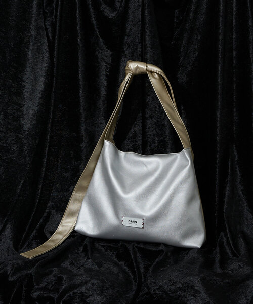 【セール】【GRAIN/グレイン】アシンメトリーハンドルトート #Smew（トートバッグ）｜GRAIN（グレイン）
