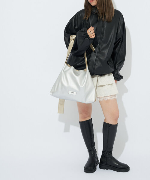 【セール】【GRAIN/グレイン】アシンメトリーハンドルトート #Smew(トートバッグ)|GRAIN(グレイン) 【セール】【GRAIN/グレイン】アシンメトリーハンドルトート #Smew(トートバッグ)|GRAIN(グレイン)