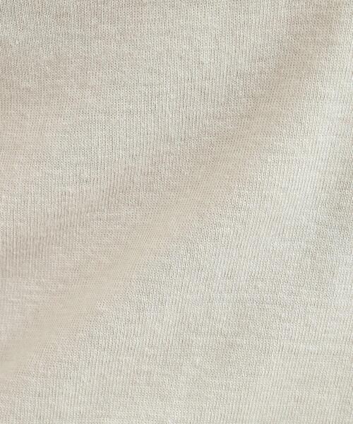 DRESKIP（ドレスキップ）の「【S-LL】頼れる1枚 フライスコットン クルーネックロンT（Tシャツ/カットソー・レディース・ダークブラウン/オフホワイト/ブラック/ライトベージュ・01/02/03/04）」の20枚目の写真