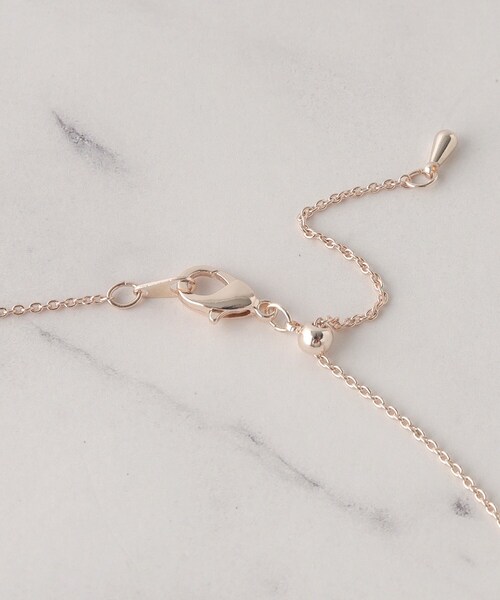 SHOO・LA・RUE（シューラルー）の「◆トリプルカスタムリングネックレス（ネックレス・レディース・ピンクゴールド/ゴールド/シルバー系その他/シルバー・00）」の8枚目の写真