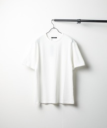 【Bling leads】半袖ワッフルクルーネックTシャツ