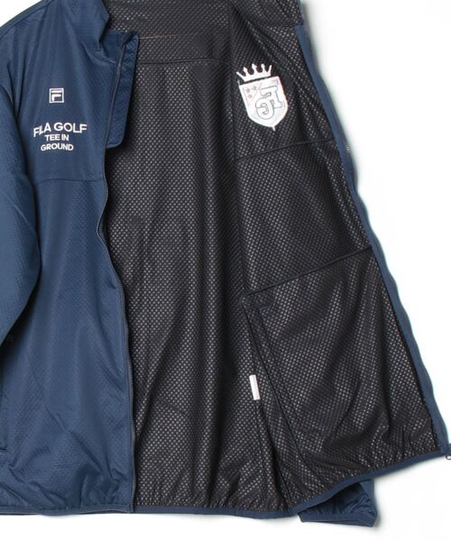 FILA（フィラ）の「フィラ FILA ライトボンディングブルゾン（ブルゾン・メンズ・ブルー/ネイビー/ホワイト・S/M/L/LL/3L/4L）」の5枚目の写真