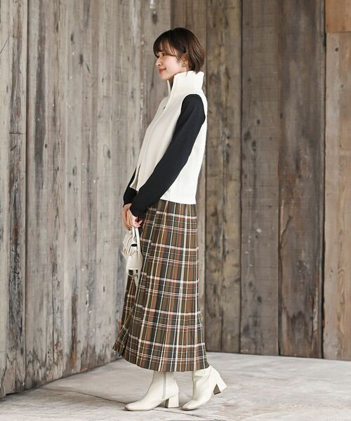 ハイネックZIPニットベスト（ベスト）｜rps（アールピーエス）の