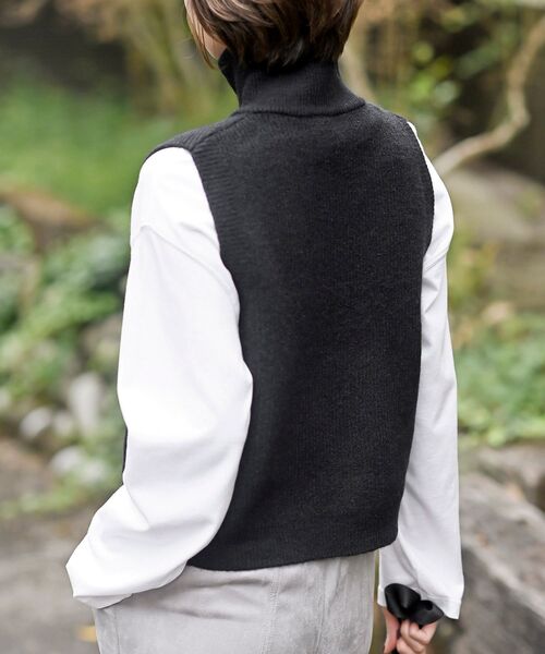 【hope】RRL ベスト S ハイネックZIPニットベスト（ベスト）｜rps（アールピーエス）の