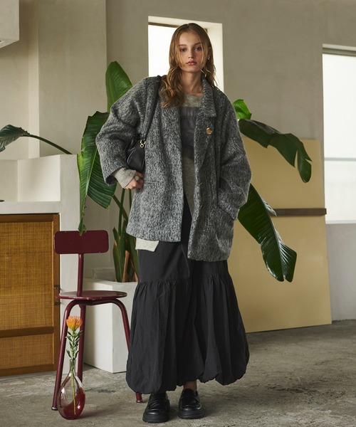 loin nuit（ロワンニュイ）の「ribbon balloon skirt / リボンバルーン