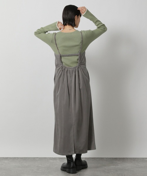 LAKOLE（ラコレ）の「アソートコーデュロイワンピース / 250850（ワンピース・レディース・ブラック/ブラウン/グレー・FREE）」の15枚目の写真