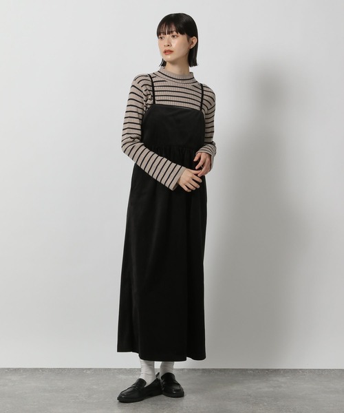 LAKOLE（ラコレ）の「アソートコーデュロイワンピース / 250850（ワンピース・レディース・ブラック/ブラウン/グレー・FREE）」の16枚目の写真