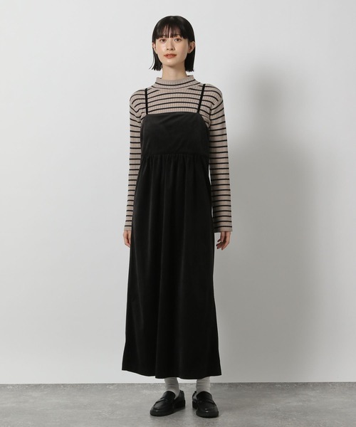 LAKOLE（ラコレ）の「アソートコーデュロイワンピース / 250850（ワンピース・レディース・ブラック/ブラウン/グレー・FREE）」の18枚目の写真