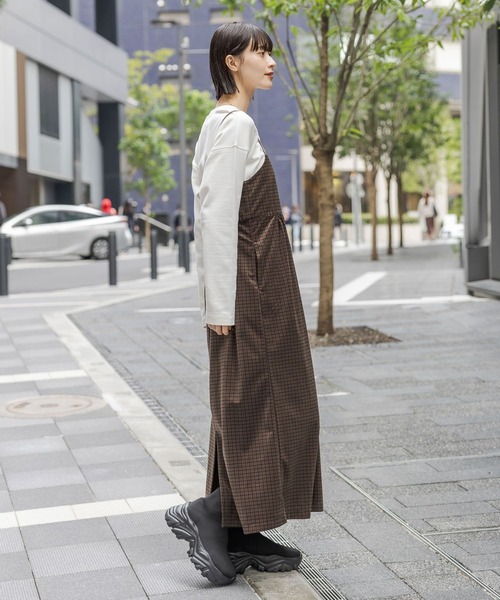 LAKOLE（ラコレ）の「アソートコーデュロイワンピース / 250850（ワンピース・レディース・ブラック/ブラウン/グレー・FREE）」の11枚目の写真