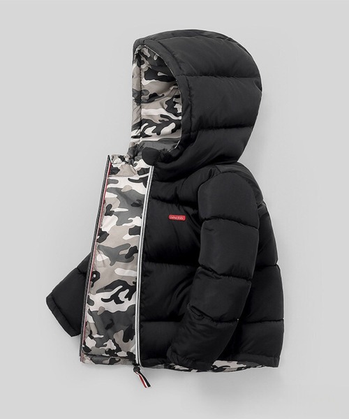 フェイクダウンリバーシブルフード付ブルゾン（ダウンジャケット/コート）｜ALBERO PITTI（アルベロピッティ）