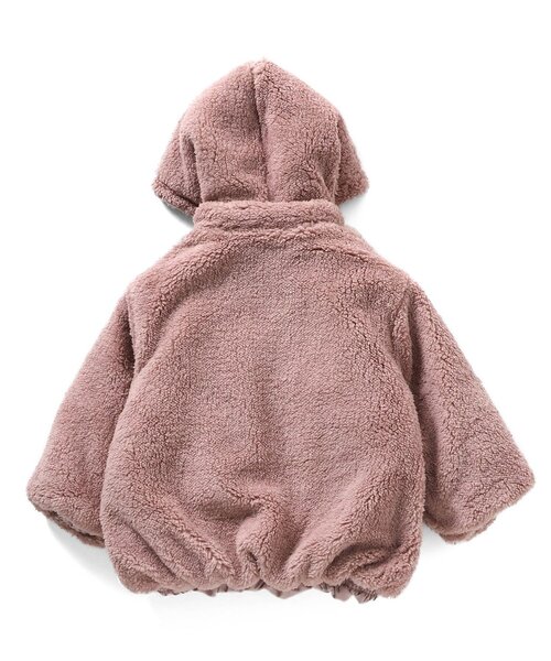 Seraph（セラフ）の「リバーシブルアウター（ダウンジャケット/コート・キッズ・ラベンダー/ピンク/チャコール・130/140/90/100/110/120/80）」の18枚目の写真