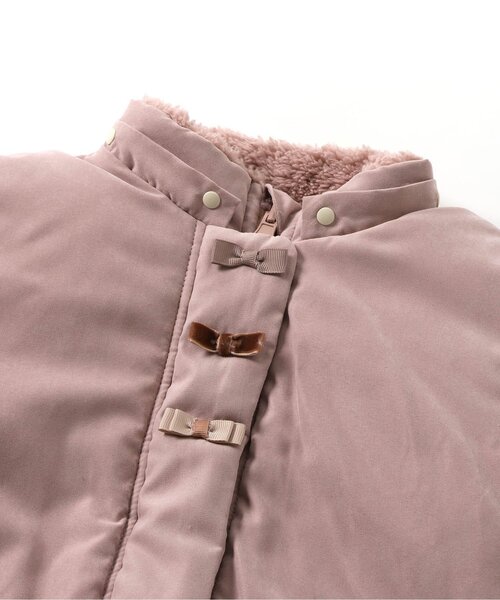 Seraph（セラフ）の「リバーシブルアウター（ダウンジャケット/コート・キッズ・ラベンダー/ピンク/チャコール・130/140/90/100/110/120/80）」の21枚目の写真