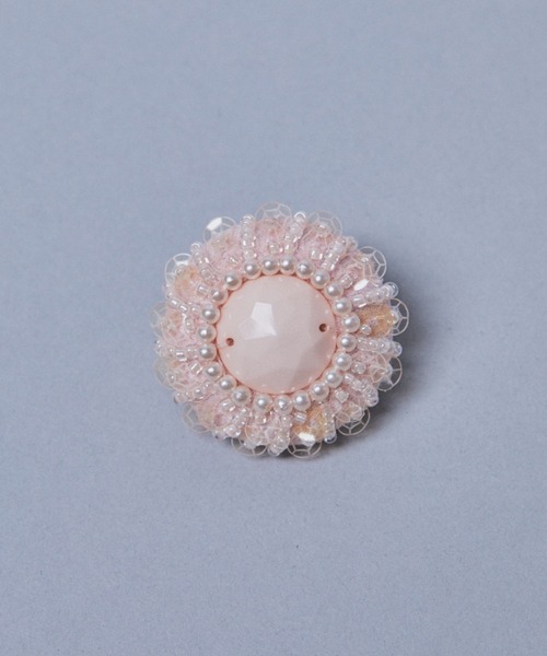 ヴィンテージボタンブローチ（ブローチ/コサージュ）｜manana suerte