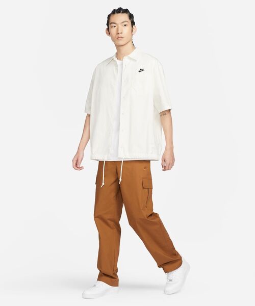 NIKE(ナイキ)の「ナイキ クラブ メンズ ショートスリーブ オックスフォード ボタンアップ シャツ / Nike Club Men's Short-Sleeve Oxford Button-Up Shirt FN3903-133 Sail(シャツ/ブラウス・メンズ・クリーム・2XL/L/M/S/XL)」の3枚目の写真