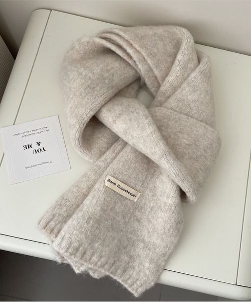 セール】ニットマフラー（マフラー）｜MAISON DE THERESE（メゾン ド