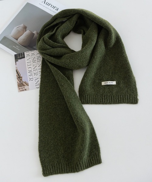 セール】ニットマフラー（マフラー）｜MAISON DE THERESE（メゾン ド