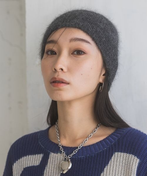 JEANASIS（ジーナシス）の「シャギーニットワッチ/282575（ニットキャップ/ビーニー・レディース・グレー/ライラック/ブラック・FREE）」の10枚目の写真