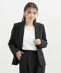 小さいサイズ　ダブルクロステーラードジャケット　低身長さん・小柄女性