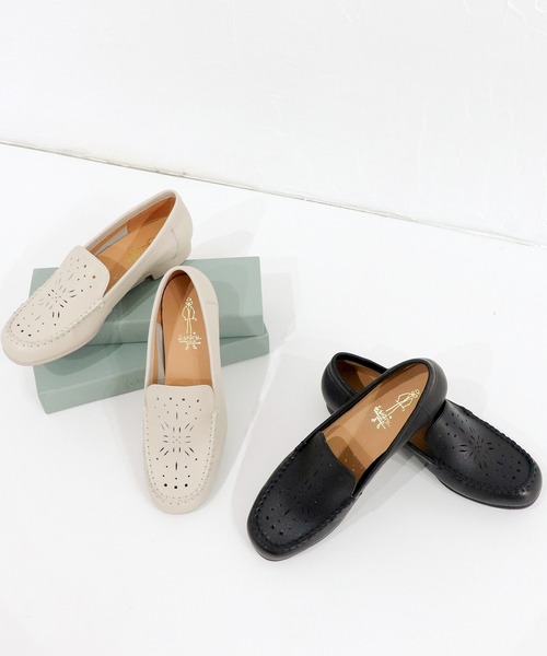 あしながおじさん（アシナガオジサン）の「軽量｜ソフトモカシューズ