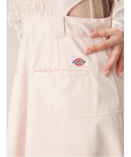 LILY BROWN(リリーブラウン)の「【Dickies×LILYBROWN】カットアウトコルセットフレアジャンスカ(ワンピース・レディース・ネイビー/ベージュ/ピンク・1/0)」の17枚目の写真