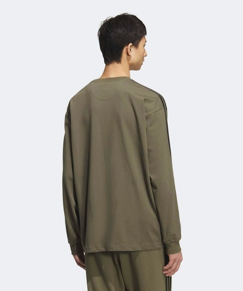 エッセンシャルズ プラス ルーズフィット スリーストライプス