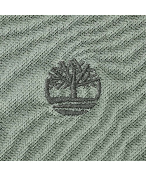 Timberland(ティンバーランド)の「半袖 ストライプ ポロシャツ メンズ(ポロシャツ・メンズ・エメラルド・LARGE/MEDIUM/SMALL/X-LARGE/X-SMALL/XX-LARGE)」の7枚目の写真