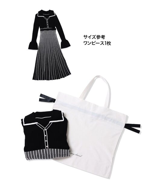 RUNWAY channel(ランウェイチャネル)の「ギフトバッグLサイズ(セルフラッピング用)(ラッピングキット・レディース・ホワイト・L)」の6枚目の写真