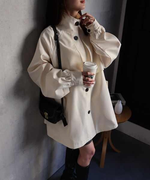 model：162cm 着用サイズ：F