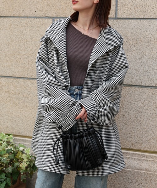 model：162cm 着用サイズ：F