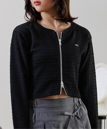 algy | ポコポコダブルジップカーデ(カーディガン/ボレロ)